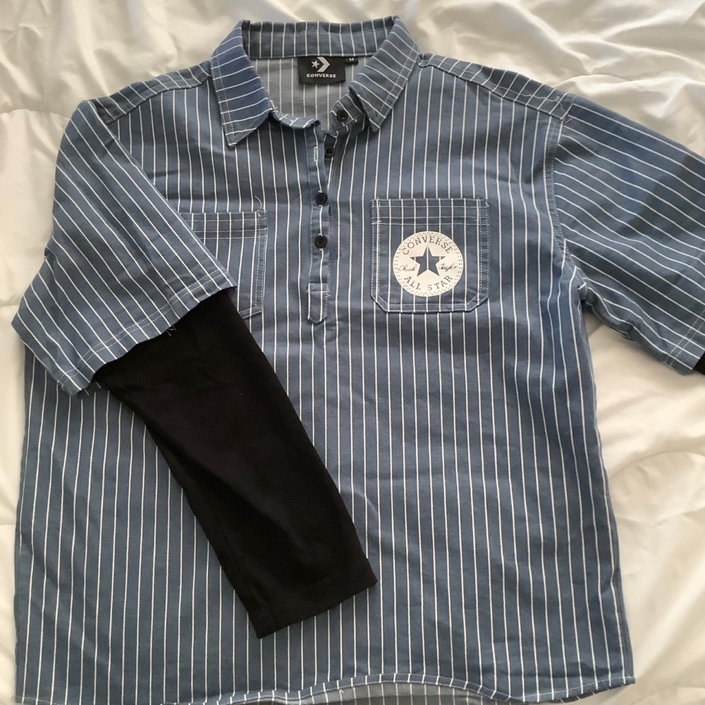 Converse rare Striped Polo Shirt